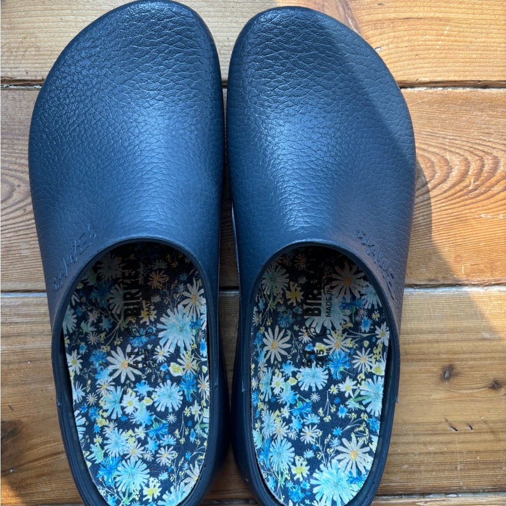 Birkenstock Super-Birki with Floral Interior